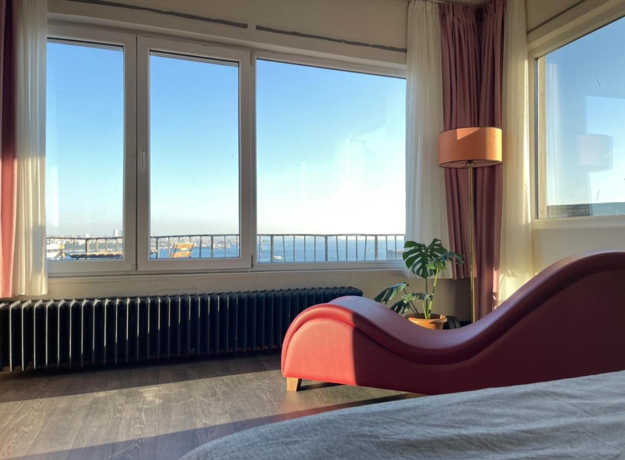 Art Loft , 270* Full Sea View In Cihangir Lejlighed Istanbul Eksteriør billede