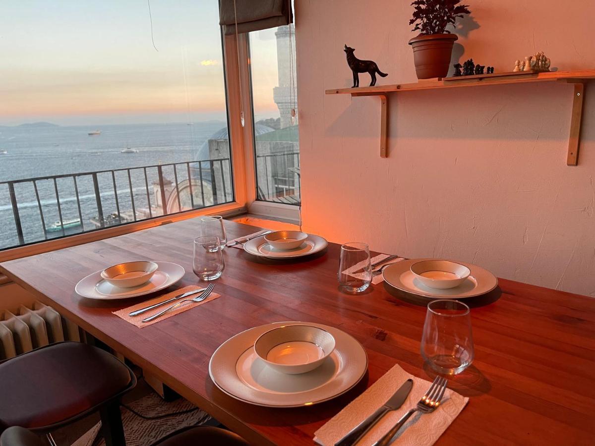 Art Loft , 270* Full Sea View In Cihangir Lejlighed Istanbul Eksteriør billede